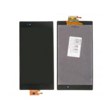 Дисплей в сборе с тачскрином для Sony Xperia Z Ultra (C6833) черный AAA