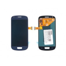 Дисплей в сборе с тачскрином для Samsung Galaxy S3 mini (GT-I8190) Pebble Blue AMOLED