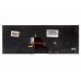 AEHK87001303A Клавиатура для ноутбука Sony Vaio SVF14A, SVF14A1M2ES, SVF14A15CXB, SVF14A1C5E, серебристая с подсветкой, без рамки, гор. Enter