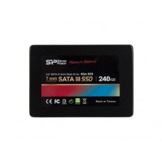 SP240GBSS3S55S25 Жесткий диск SSD 240Gb, SATA III, 2.5", Silicon Power Slim S55