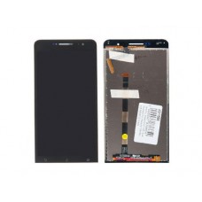 Дисплей в сборе с тачскрином для Asus Zenfone 6 (A600CG) черный (6.0")