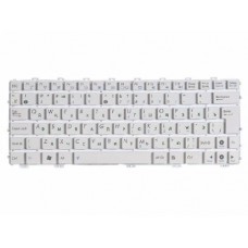 04GOA291KRU00-2 Клавиатура для ноутбука Asus Eee PC 1011PX, 1015PX, X101, белая без рамки, верт. Enter