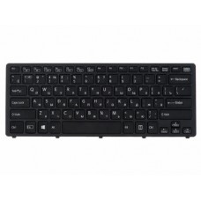 9Z.NABBQ.401 Клавиатура для ноутбука Sony Vaio Sony Vaio SVF14N, Fit14A/Flip черная с подсветкой, с рамкой, гор. Enter