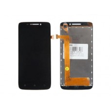 Дисплей в сборе с тачскрином для Lenovo S650 черный