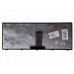 25213957 Клавиатура для ноутбука Lenovo IdeaPad Flex 14, черная с серой рамкой, гор. Enter