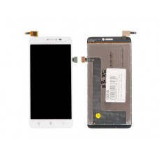 Дисплей в сборе с тачскрином для Lenovo S850 белый