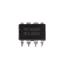 MC1458P Микросхема Texas Instruments DIP-8 MC1458P