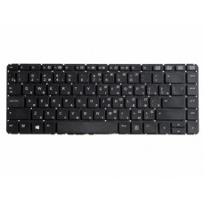 711468-251 Клавиатура для ноутбука HP Probook 430 G1, черная без рамки, гор. Enter
