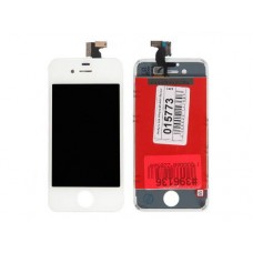 Дисплей для Apple iPhone 4S в сборе с тачскрином (AAA), белый