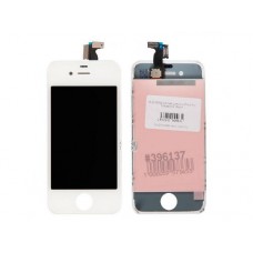 Дисплей для Apple iPhone 4 в сборе с тачскрином (AAA), белый