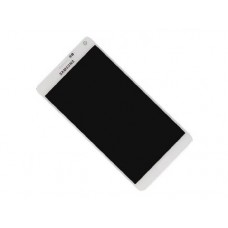 Дисплей в сборе с тачскрином для Samsung Galaxy Note 4 (SM-N910C) белый AMOLED