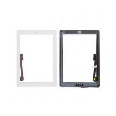 Тачскрин с кнопкой Home и клейкой лентой для Apple iPad 3, белый