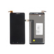 Дисплей в сборе с тачскрином для Lenovo S850 черный