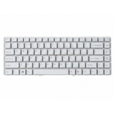148792471 Клавиатура для ноутбука Sony Vaio VPC-EA, VPCEA1S1R, VPCEA2M1R, VPCEA2S1R, VPCEA3S1R, VPCEA3M1R, VPCEA4M1R, PCG-61211V, белая без рамки, гор. Enter