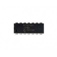 PIC16F684-I/P  Микроконтроллер PIC Microchip DIP PIC16F684-I/P