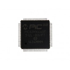 PIC32MX460F512L-80I/PT Микроконтроллер PIC Microchip QFP PIC32MX460F512L-80I/PT