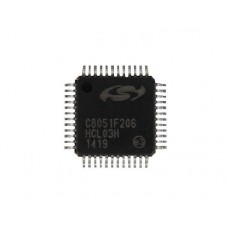 C8051F206-GQR  Микроконтроллер 8051 NXP QFP C8051F206-GQR