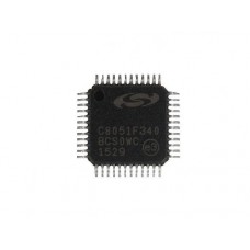 C8051F340-GQR  Микроконтроллер 8051 NXP TQFP C8051F340-GQR