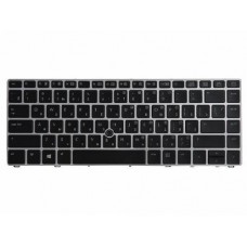 697685-251 Клавиатура для ноутбука HP EliteBook 9470m с подсветкой