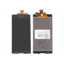 Дисплей в сборе с тачскрином для LG Spirit H422, черный