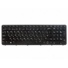 758027-001 Клавиатура для ноутбука HP ProBook 350 G1, 350 G2, 355 G2, черная с рамкой, гор. Enter