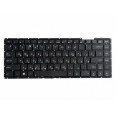 0KNB0-4132US00 Клавиатура для ноутбука Asus X450, черная без рамки, гор. Enter