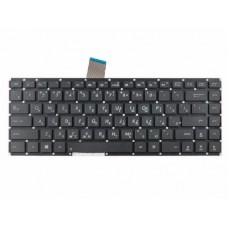 0KNB0-4106RU00 Клавиатура для ноутбука Asus K46, K46C, K46CA, K46CB, K46Cm, S405C, S46C, R405C, черная без рамки, гор. Enter