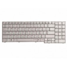 04GNS91KRU00-2 Клавиатура для ноутбука Asus A7S, A7Sv, M50, M70, X55, X57V, X70, X71, Pro58, L50Vn, белая, гор. Enter