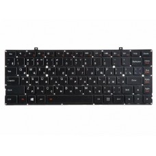25212829 Клавиатура для ноутбука Lenovo Yoga 2 Pro 13, черная с подсветкой, гор. Enter