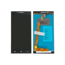 Дисплей в сборе с тачскрином для Lenovo P70 черный