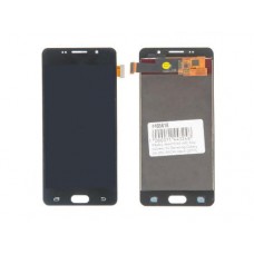 Дисплей в сборе с тачскрином для Samsung Galaxy A5 (SM-A510F) черный (2016) AMOLED