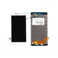Дисплей в сборе с тачскрином для ZTE Blade L3, белый