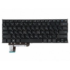 0KNB0-1128US00 Клавиатура для ноутбука Asus X201, X201E, X202, X202E, S200, S200E, черная без рамки, гор. Enter