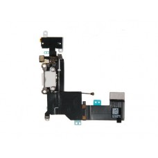 Шлейф c разъемом зарядки для Apple iPhone SE, белый