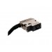 PJ582 Разъем питания для ноутбука HP Envy 709802-Yd1, 17E, 15-J030us, 15-J031nr, 15-J032, 709802-Sd1, Pavilion 15-E с кабелем