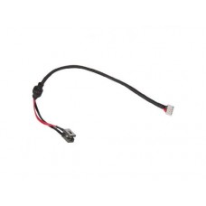 PJ527 Разъем питания для ноутбука Toshiba C80, C850d, C870, C870d, C875, C875d, L850, L850d, K855d, L875d, L870d, L875d-S7230, L875d-S7332, C50-A-1Dv, C55d-A-11L с кабелем, 23 см