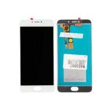 Дисплей в сборе с тачскрином для Meizu M3 Note M681H, белый