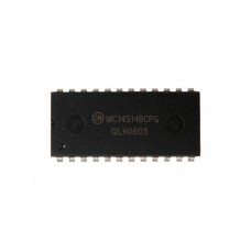 MC14514BCP Декодер Texas Instruments PDIP-24 MC14514BCP