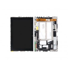 Дисплей в сборе с тачскрином и рамкой для ASUS Eee Pad Transformer (TF101G-1B 10.1 WXGA GL) (б/у с разбора)
