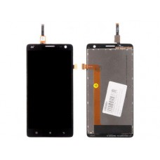 Дисплей в сборе с тачскрином для Lenovo S856 черный