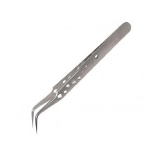 BK-V9curv Пинцет загнутый BAKU BK-V9 7-Sa metal with holes
