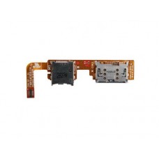 Шлейф с разъемом карты памяти и sim для Asus TF600TG 08301-00502200 б/у,с разбора