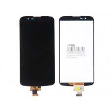 Дисплей в сборе с тачскрином для LG K10 LTE K430DS с микросхемой на шлейфе, черный