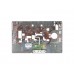 Верхняя панель (топкейс) для ноутбука Dell Latitude E6420, с тачпадом