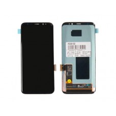 Дисплей в сборе с тачскрином для Samsung Galaxy S8 SM-G950 черный AMOLED
