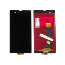 Дисплей в сборе с тачскрином для Sony Xperia Z (C6603) черный AAA