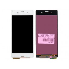 Дисплей в сборе с тачскрином для Sony Xperia Z3 Dual (D6633) белый AAA