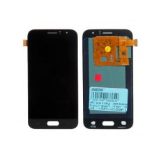 Дисплей в сборе с тачскрином для Samsung Galaxy J1 (SM-J120F) черный (2016) AMOLED