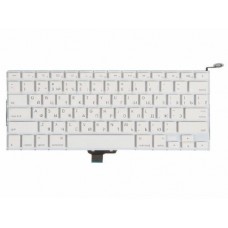 Клавиатура для Apple MacBook 13 A1342 Белая, Late 2009 Mid 2010, прямой Enter RUS