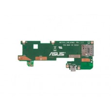 Плата с разъемом sim и контроллером тачскрина для Asus MeMO Pad 7 ME572CL б.у с разбора